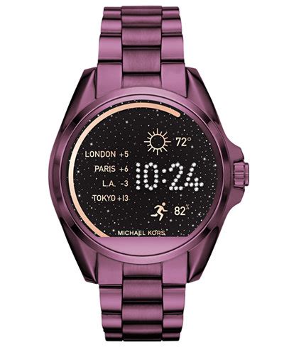 michael kors bradshaw access plum|Michael Kors Access Bradshaw 2 review: Pricey smartwatch is .